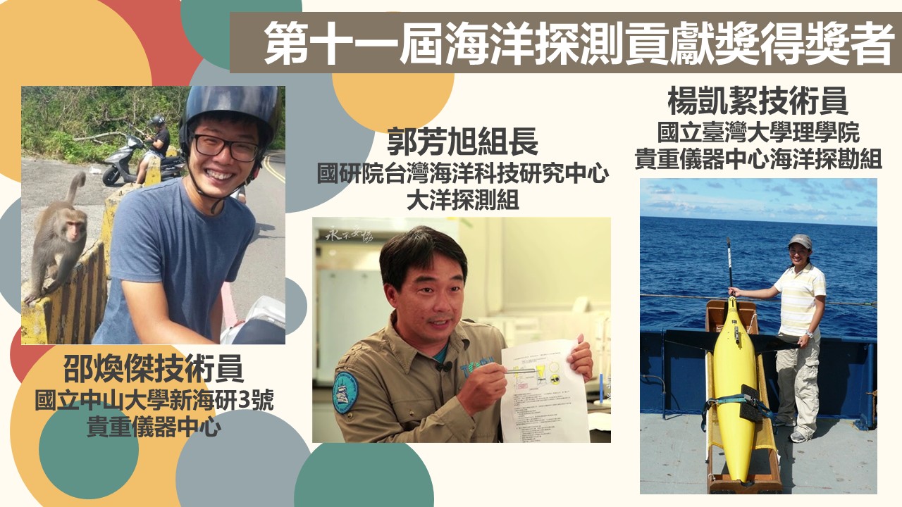 第十一屆探測貢獻獎得獎名單